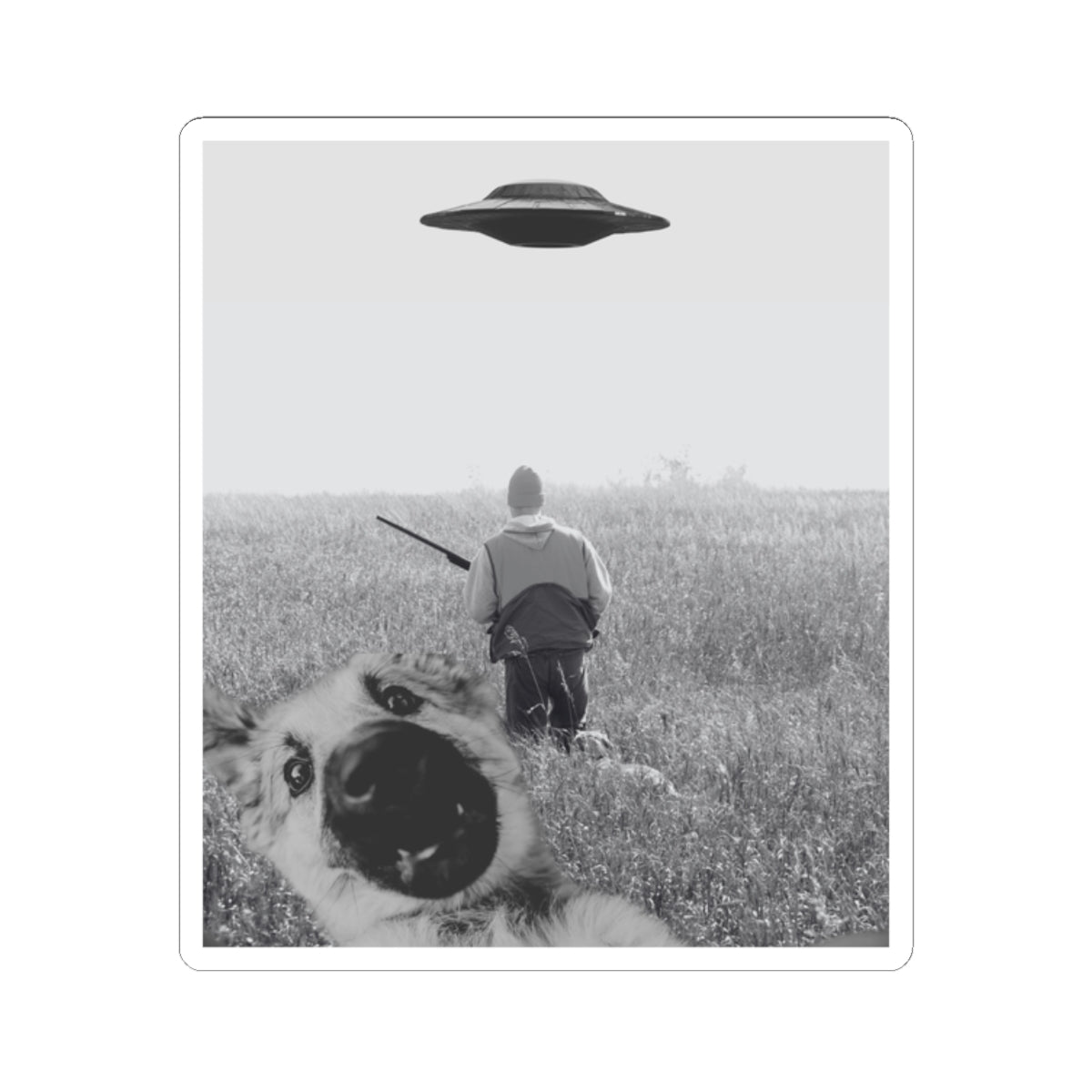 "Flush out"- Sticker