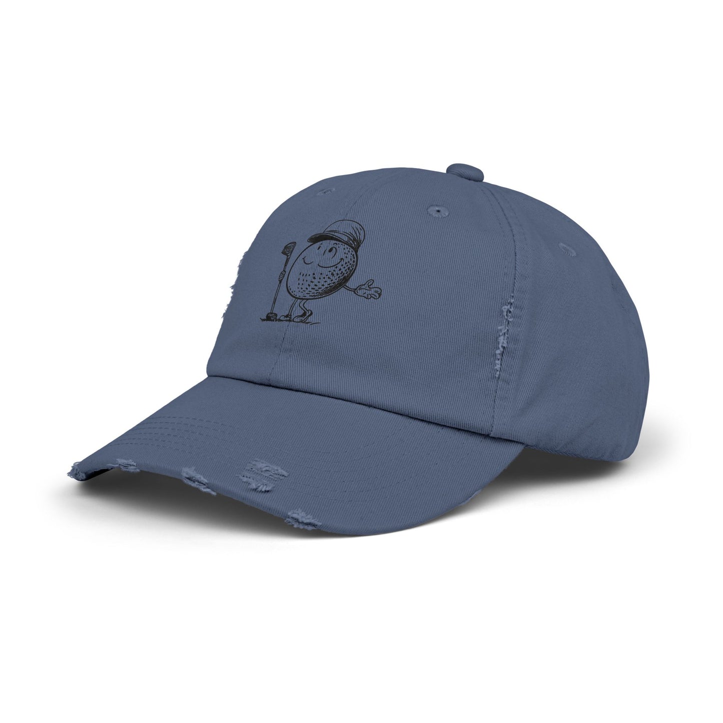 Golf Distressed Cap - Perfect Gift for Golfers