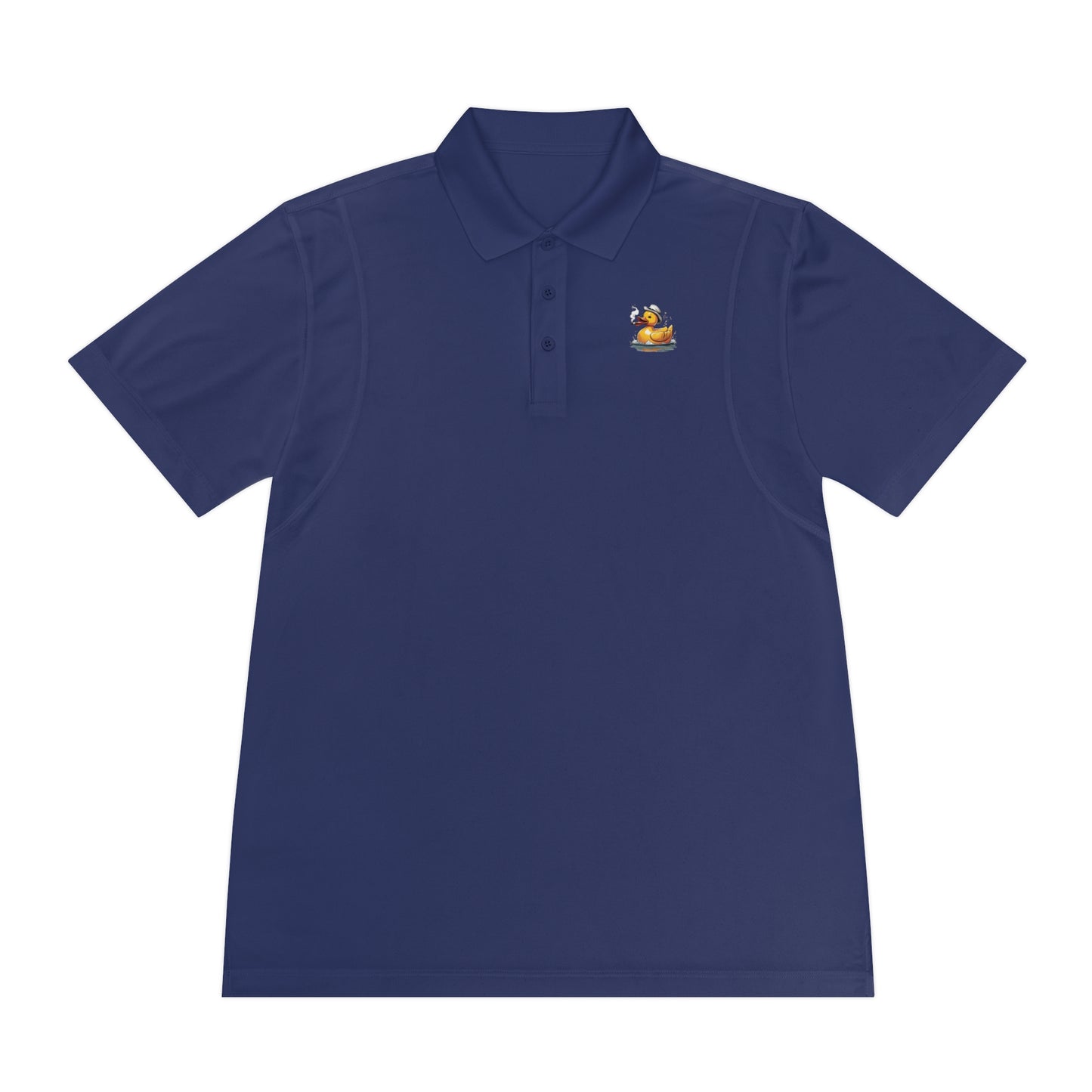 Men's Sport Polo Shirt with "Fun Duck" - Perfect for Outdoor Activities, Golf, and Casual Events