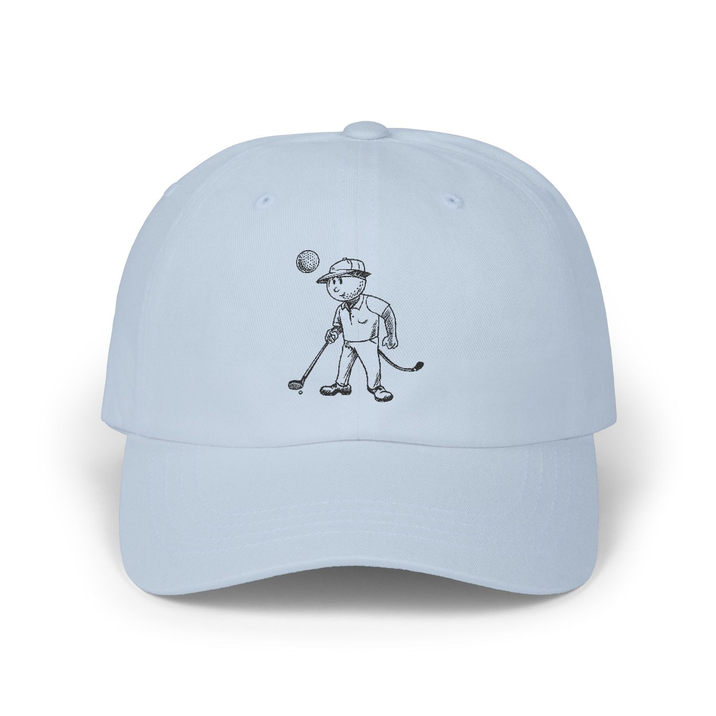 Golfing Classic Woods Cap - Stylish White Hat for Golf Lovers