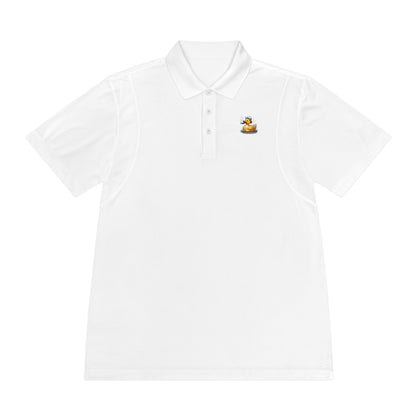 Men's Sport Polo Shirt with "Fun Duck" - Perfect for Outdoor Activities, Golf, and Casual Events