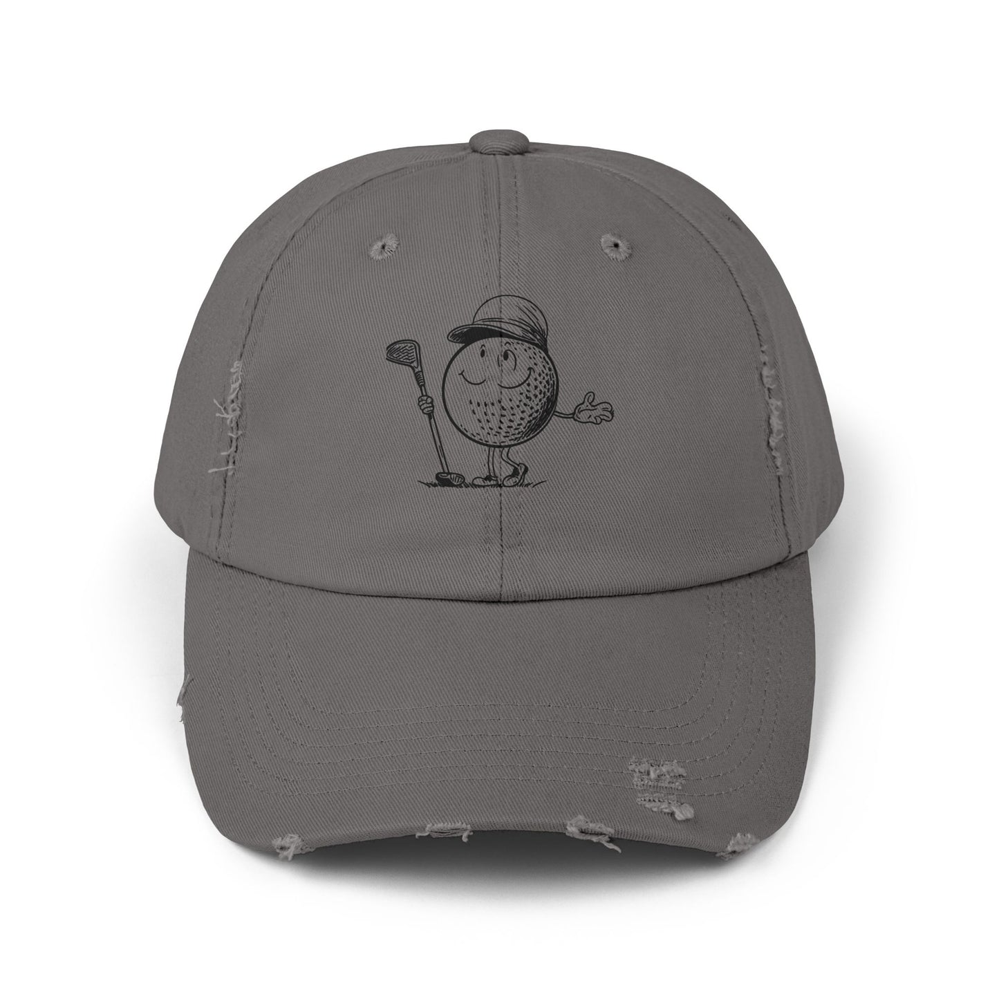 Golf Distressed Cap - Perfect Gift for Golfers