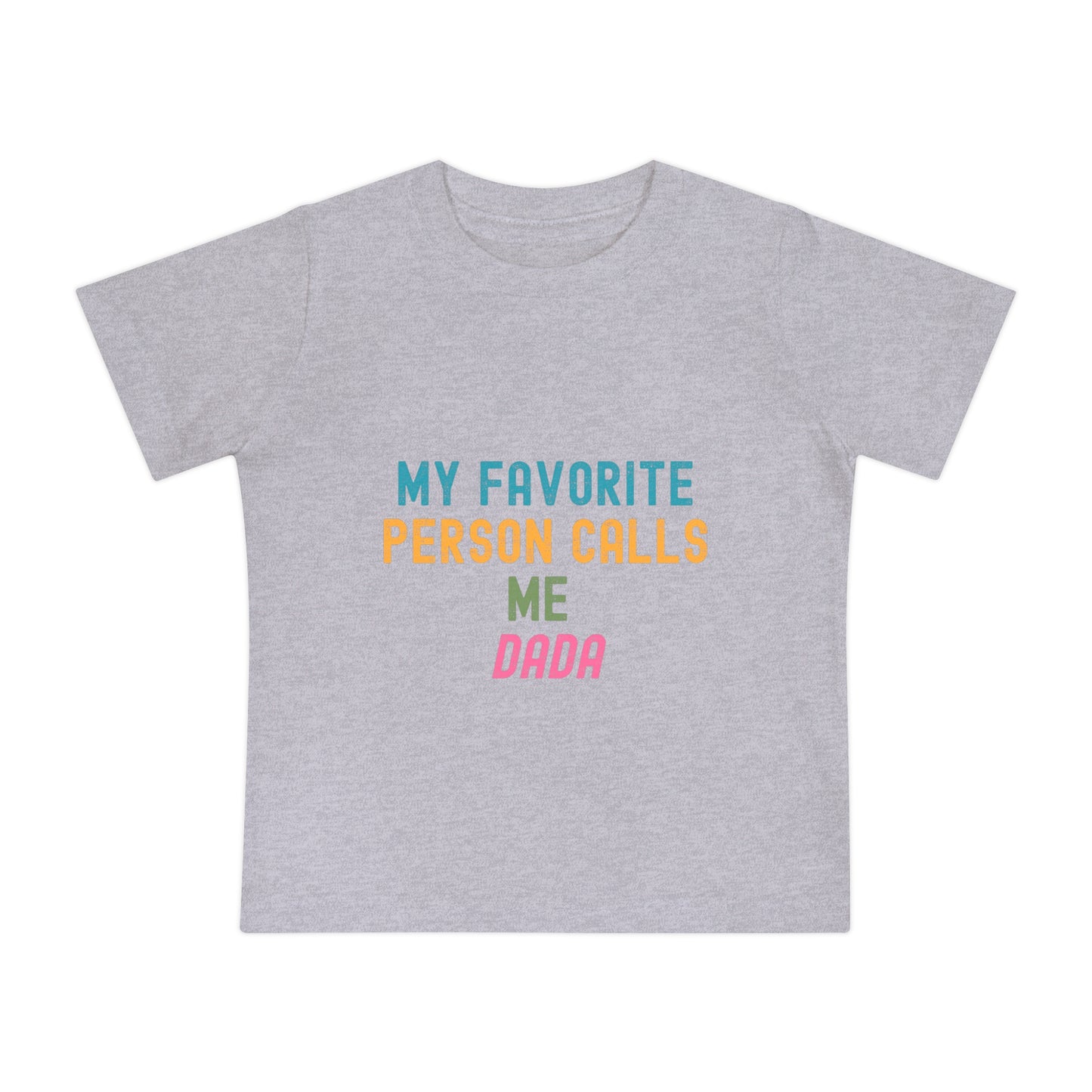 Baby Short Sleeve T-Shirt- "Dada"