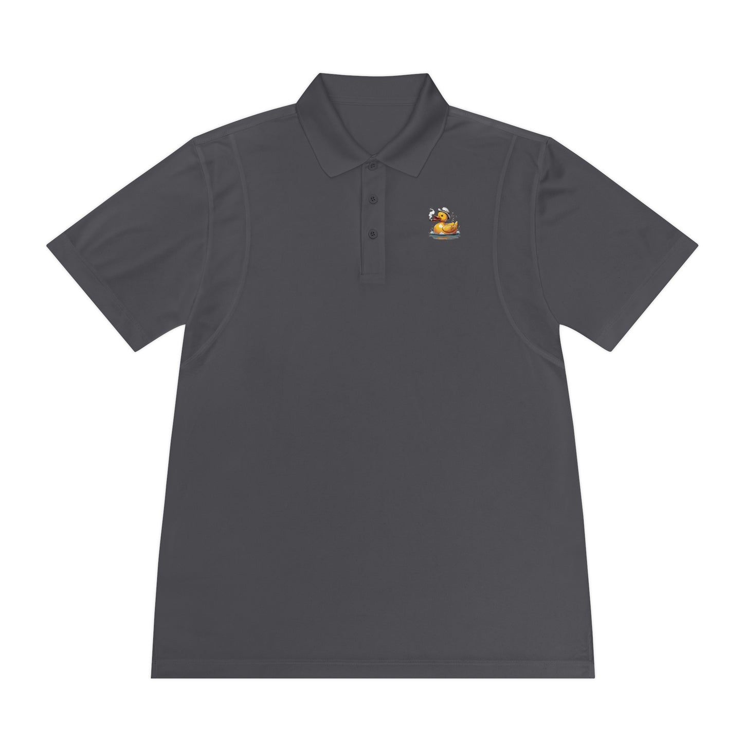 Men's Sport Polo Shirt with "Fun Duck" - Perfect for Outdoor Activities, Golf, and Casual Events