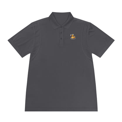 Men's Sport Polo Shirt with "Fun Duck" - Perfect for Outdoor Activities, Golf, and Casual Events