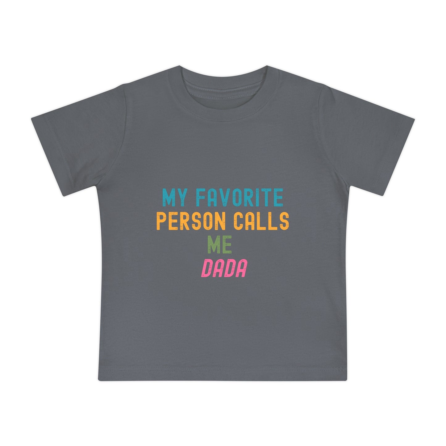 Baby Short Sleeve T-Shirt- "Dada"