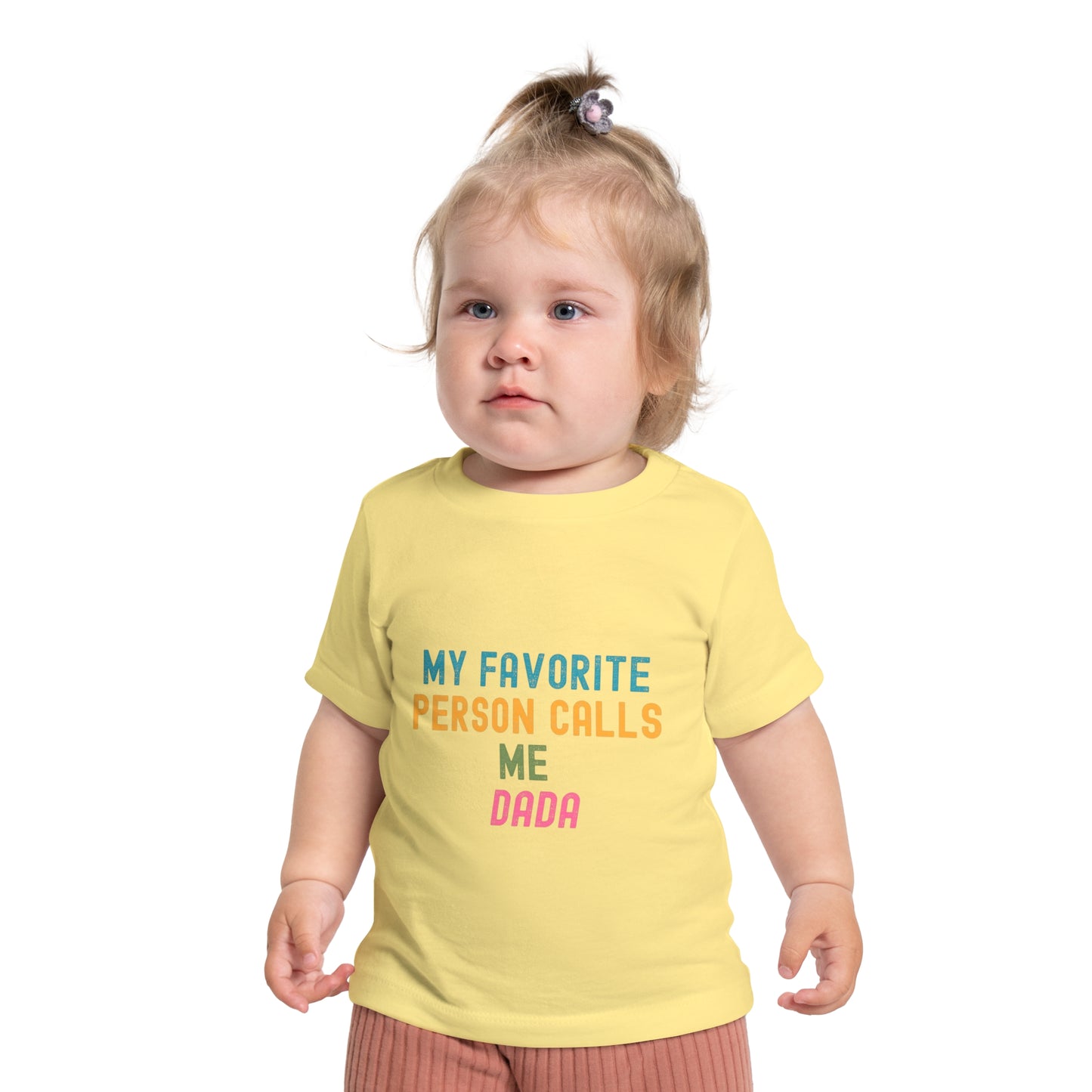 Baby Short Sleeve T-Shirt- "Dada"