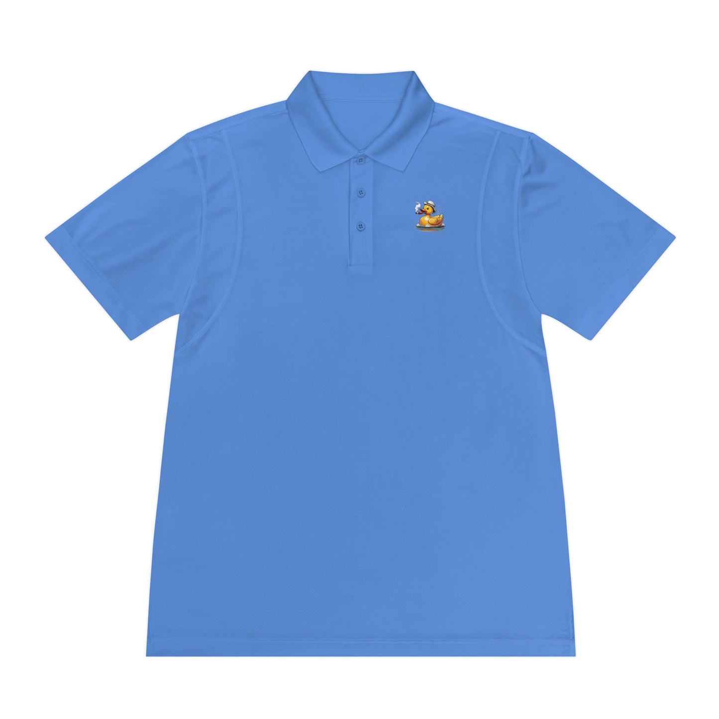Men's Sport Polo Shirt with "Fun Duck" - Perfect for Outdoor Activities, Golf, and Casual Events